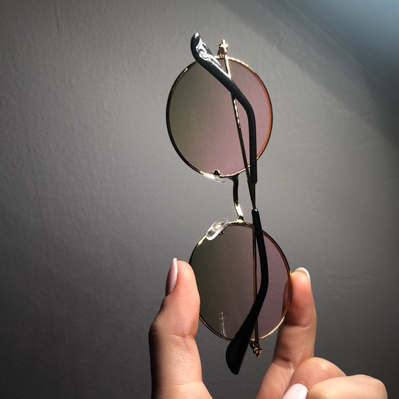 BLULU - ROUND SUNGLASSES (WATERMELON) - Picture 3 of 5